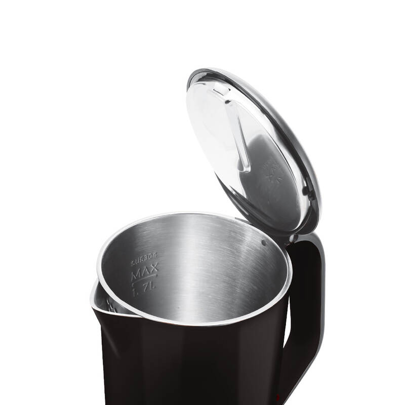 [Áp voucher 8%] Ấm, Bình Đun Bằng Thép Không Gỉ LocknLock 1.7L, 220 - 240V~, 50 - 60Hz, 1800W - 2 Màu (Đen, Trắng) - EJK738 image number null